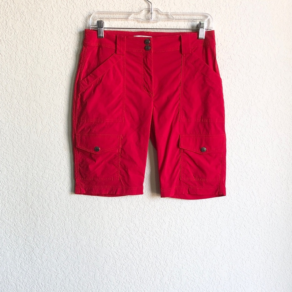 Anatomie Apiedi Cargo Shorts Red Small